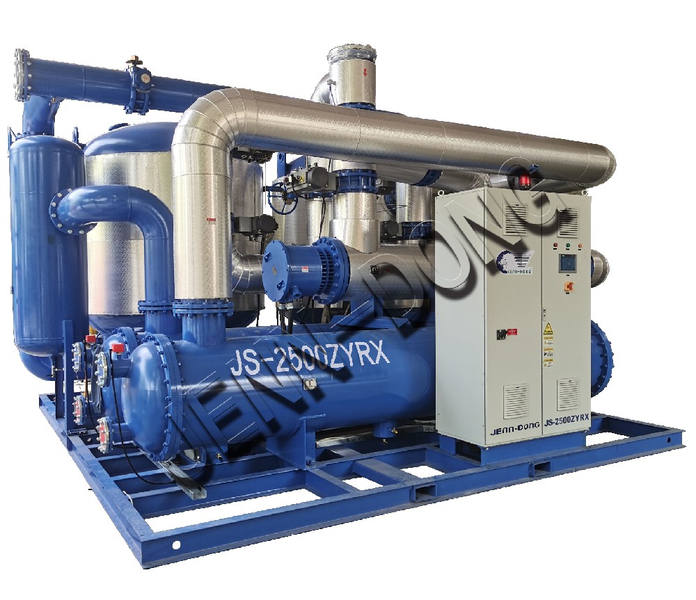 Heat of compression zero gas consumption Desiccant Dryer (ZYR)