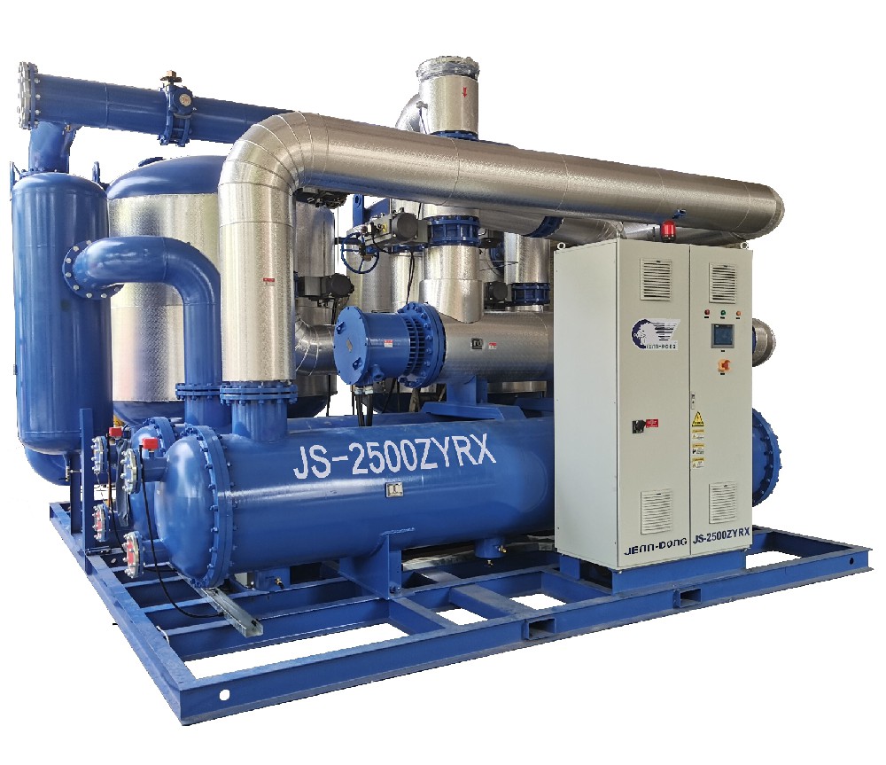 Heat of compression zero gas consumption Desiccant Dryer (ZYR)